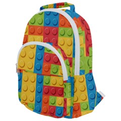 Rounded Multi Pocket Backpack 