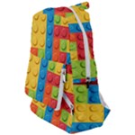 Lego Bricks, Colorful Dots Background Travelers  Backpack