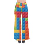 Lego Bricks, Colorful Dots Background So Vintage Palazzo Pants