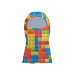 Lego Bricks, Colorful Dots Background Balaclava Face Mask