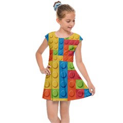 Kids  Cap Sleeve Dress 