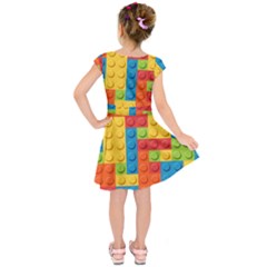 Kids  Short Sleeve Dress 