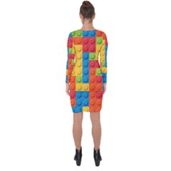 Asymmetric Cut-Out Shift Dress 