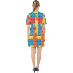 Sixties Short Sleeve Mini Dress 