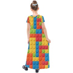 Kids  Short Sleeve Maxi Dress 