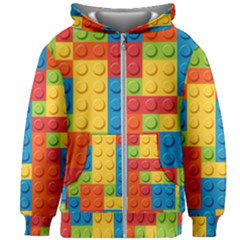 Kids  Zipper Hoodie Without Drawstring 