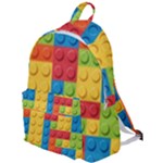 Lego Bricks, Colorful Dots Background The Plain Backpack