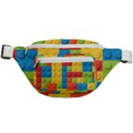 Lego Bricks, Colorful Dots Background Fanny Pack