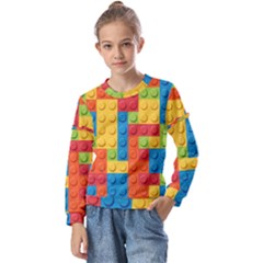 Kids  Long Sleeve T-Shirt with Frill  