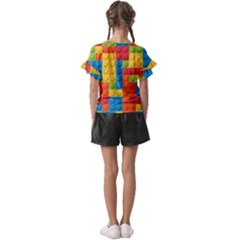 Kids  Cut Out Flutter Sleeves 