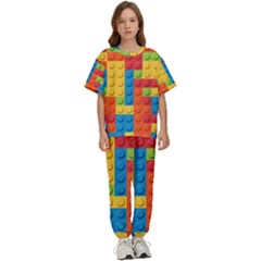 Kids  T-Shirt and Pants Sports Set 