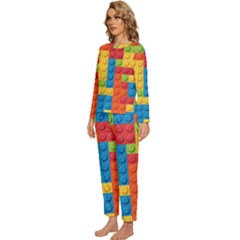 Womens  Long Sleeve Lightweight Pajamas Set 