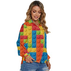 Women s Long Sleeve Button Up Shirt 