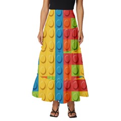 Tiered Ruffle Maxi Skirt 