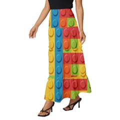 Tiered Ruffle Maxi Skirt 