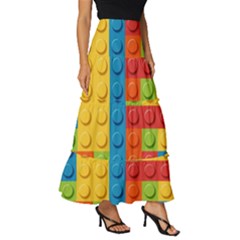 Tiered Ruffle Maxi Skirt 