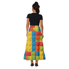 Tiered Ruffle Maxi Skirt 