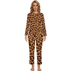 Womens  Long Sleeve Lightweight Pajamas Set 