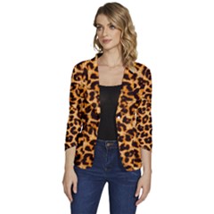 Women s One-Button 3/4 Sleeve Short Jacket 