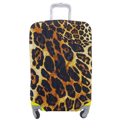 Leopard Skin Texture, Macro, Brown Luggage Cover (Medium) from ArtsNow.com