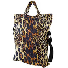 Fold Over Handle Tote Bag 