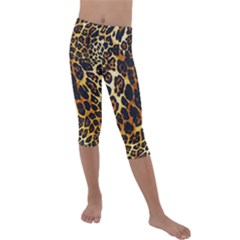 Kids  Lightweight Velour Capri Leggings  