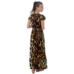 Flutter Sleeve Maxi Dress 