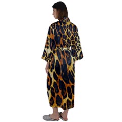 Maxi Satin Kimono 