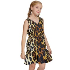 Kids  Sleeveless Tiered Mini Dress 