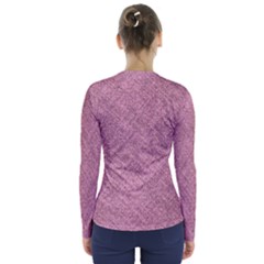 V-Neck Long Sleeve Top 