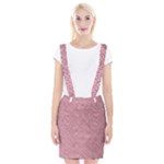 Pink Fabric Texture, Knitted Pink Texture, Braces Suspender Skirt