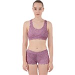 Pink Fabric Texture, Knitted Pink Texture, Work It Out Gym Set