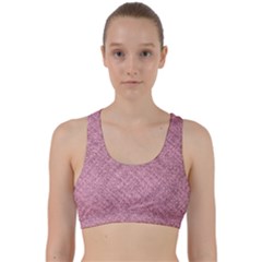 Back Weave Sports Bra 