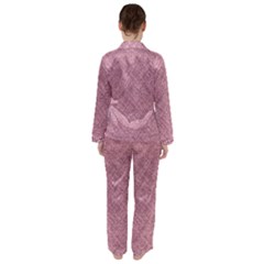 Women s Long Sleeve Satin Pajamas Set	 