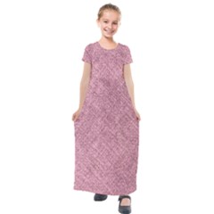 Kids  Short Sleeve Maxi Dress 