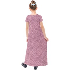 Kids  Short Sleeve Maxi Dress 