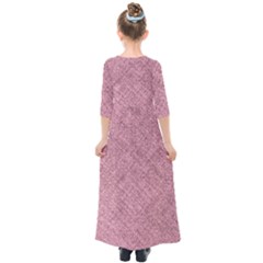 Kids  Quarter Sleeve Maxi Dress 