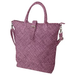 Buckle Top Tote Bag 