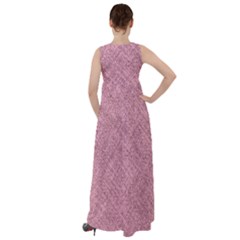 Empire Waist Velour Maxi Dress 