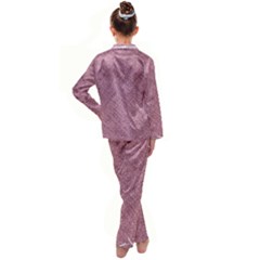 Kids  Satin Long Sleeve Pajamas Set 