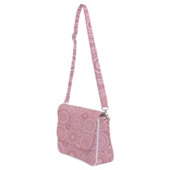 Shoulder Bag with Back Zipper 