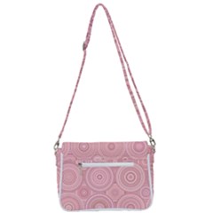 Shoulder Bag with Back Zipper 