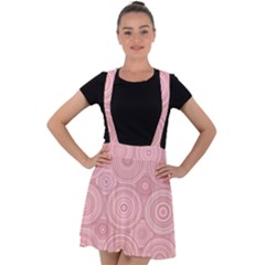 Velvet Suspender Skater Skirt 