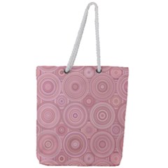 Full Print Rope Handle Tote (Large) 