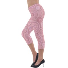 Lightweight Velour Capri Leggings  