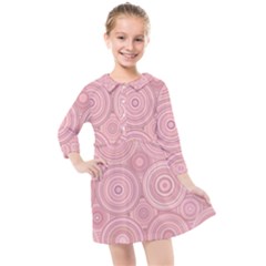 Kids  Quarter Sleeve Shirt Dress 