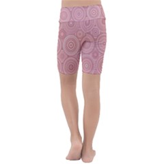 Kids  Lightweight Velour Cropped Yoga Leggings 