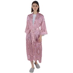 Maxi Satin Kimono 