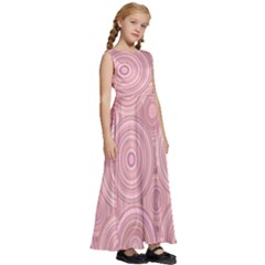 Kids  Satin Sleeveless Maxi Dress 