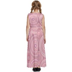 Kids  Satin Sleeveless Maxi Dress 